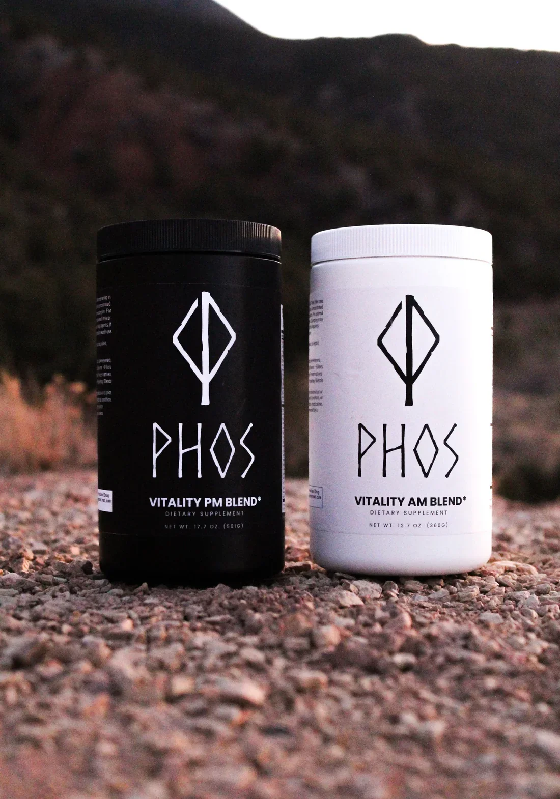 Phos AM and PM blends on gravel